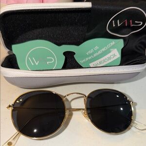 Gold and Black Wear Me Pro Sunglasses